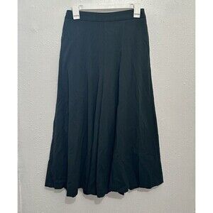 Niko And Pants Womens Size 4 Green Wide Leg Gaucho Boho Grunge Lagenlook Japan